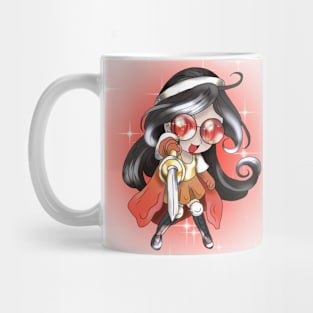 chibi elf paladin Mug